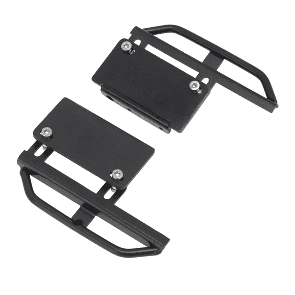 2 * 1/24 RC Metal Side Pedal Rock Sliders 2PCS for Axial SCX24 90081 1/24 RC Crawler Car