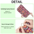 thumbnail image 4 of Soft microfiber boho dish drying mat 18x24 Inch with artistic floral patterns, highly absorbent and durable for everyday kitchen use, 4 of 5