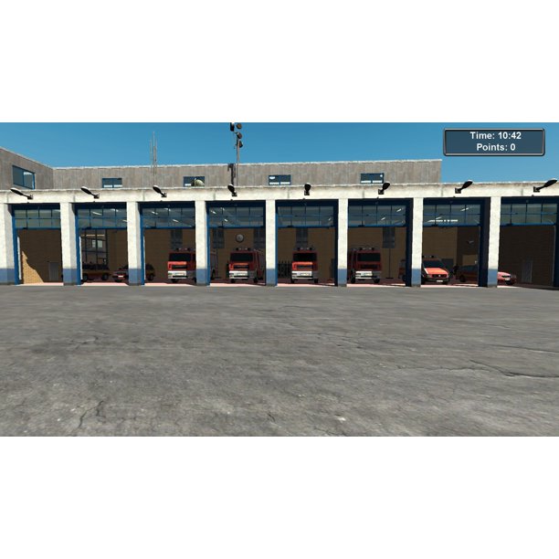 Jeu PS4 Fire Chief : State, Airport & Plant Firefighters (Bon état, Sans Notices)