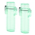 thumbnail image 1 of 2Pcs Waterproof Lighter Case, Compact Plastic Container For Camping And Hiking, Transparent Design Lighter Case  Storage, 1 of 8
