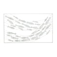 thumbnail image 6 of DecMode Blue Metal Spotted Fish Wall Decor with White Frame, 6 of 12