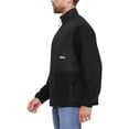 thumbnail image 3 of Eddie Bauer Men’s Lightweight Mixed Media Fleece Jacket, Full Zip (BLACK/X-LARGE), 3 of 5