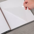 thumbnail image 3 of 16 Inch Linen Photo Album Scrapbooking Self-adhesive Holder Large Capacity Family Memory Memo DIY Wedding Baby Birth Travel Storage Book Green, 3 of 9