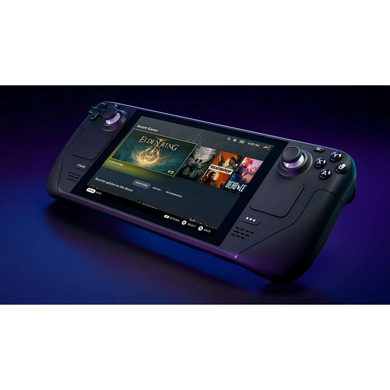 2023 Valve Steam Deck 256GB Handheld Console, 7-inch Touchscreen Display,  1280x800 Resolution, Ergonomic Design, Mytrix HDMI Cable, Lens Cloth,  Screen 