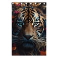 thumbnail image 5 of Tiger Flowers Orange Black Out Curtains 84 Inch Length for Bedroom Living Room Windows 2 Panels Set, 5 of 6