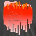 thumbnail image 3 of CafePress - Abstract Guitar City T Shirt - Mens Comfort Colors Shirt, 3 of 5