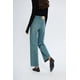 thumbnail image 1 of Pantalón vaquero de pierna recta para mujer, nuevos pantalones vaqueros rectos coreanos para mujer, pantalones femeninos, primavera 2024, 1 of 5