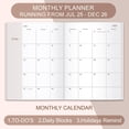 thumbnail image 4 of 2026 Monthly Planner - Month Calendar from January 2026 - December 2026, Monthly Planner 2026 Easy to Organize Your Daily Life, 5.8" x 8.25", Sunflower, 4 of 7
