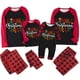 thumbnail image 1 of Conjuntos de pijamas navideños familiares a juego Grinch 2024, pijama de Grinch con parte superior y pantalones de pijama a cuadros, pijama de Grinch para niños y adultos para la familia, 5 Años, 1 of 3