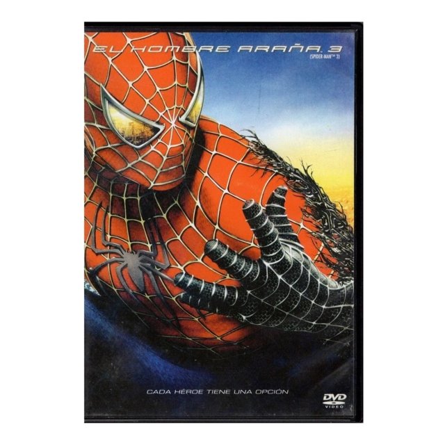El Hombre Araña 3 Spider - Man Tobey Maguire Pelicula Dvd Sony El Hombre Araña 3 Spider - Man Tobey Maguire Pelicula Dvd