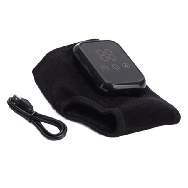 Ankle Massager for Pain Relief Heating Pad for Ankle and Foot with Rechargeable Thermal Wrap for Achilles Tendon,1 ankle brace 1 instruction manual 1 Type-C charging cable