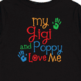 thumbnail image 4 of Inktastic My Gigi and Poppy Love Me Boys or Girls Long Sleeve Toddler T-Shirt, 4 of 5