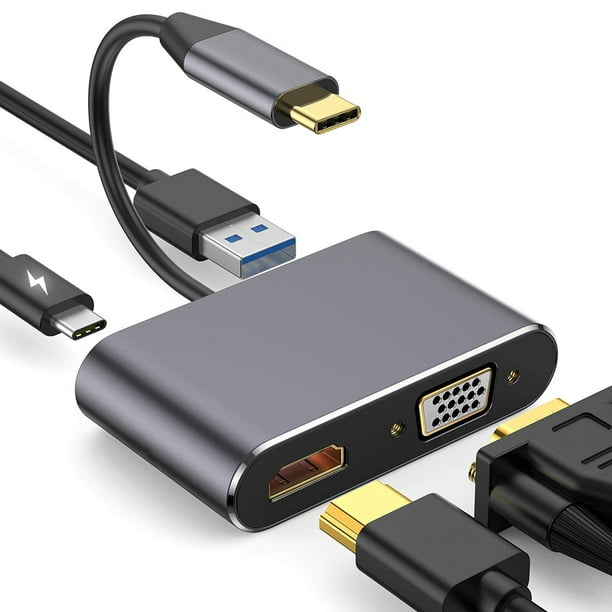 1080P à HDMI haute vitesse câble VGA pour Mac 6ft/1,8 m - Chine Câble HDMI  vers VGA et HDMI mâle pour câble mâle VGA prix