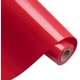 thumbnail image 1 of Rollo de vinilo termoadhesivo rojo de 30 cm x 5 m para decoración de ropa y telas con Silhouette., 1 of 7
