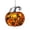 E#3, variant on Halloween Stained-Glass Style Pumpkin Suncatcher Ornament, 7.8in 2D Double Sided Acrylic Window Hanging Decor, Spooky Halloween Door Wall Ornament