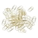 thumbnail image 2 of 100 clips para papel, mini corazones, clips para papel para uso en oficina, escuela y personal (20 mm) Oro, 2 of 9