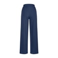 thumbnail image 6 of jjayotai Womens Wide Leg Sweatpants, Casual Loose Solid Color Pants Comfy Lounge Joggers Baggy Trousers with Pockets Hot Pink S, 6 of 6
