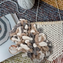 LEORX Multicolor Woolen Yarn for DIY Knitting Crafts Soft Comfortable Handcrafts Material