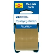 Lepages 83711B 2-In x 800-In Brown USPS Mailing Tape with Palmguard Dispenser