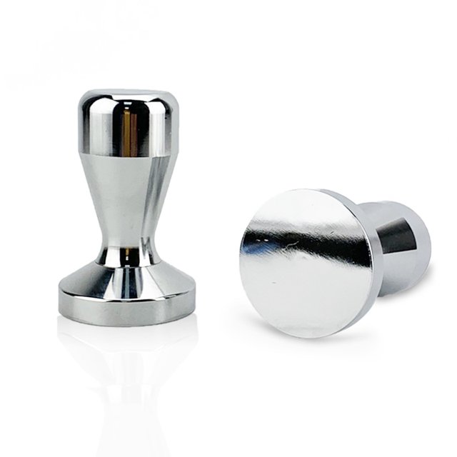 Prensador de café de acero inoxidable de 51 mm para portafiltro, prensador de espresso, accesorios de barista, 1 unidad TUNC Sencillez