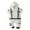 White, variant on Toimothcn Infants Boys Romper Jumpsuit Short Sleeve Casual Astronaut Shaped Hooded Romper Soft Loose Fit Jumpsuit Comfy Newbron Clothing