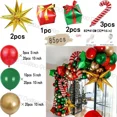 thumbnail image 3 of Juego de globos navideños con forma de bastón de caramelo, película de aluminio, rojo, verde, para fiesta de Año Nuevo, cadena de globos, decoración de arcos, suministros para regalos, 3 of 5