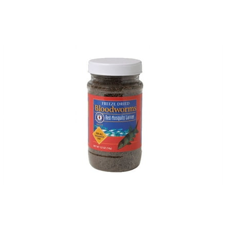 Freeze Dried Bloodworms for Freshwater Fish - Single Ingredient Food