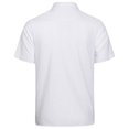 thumbnail image 4 of Camisa de lino de manga corta para hombre J.VER, blanca, talla grande, 4 of 5