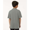 thumbnail image 3 of AllPro 41800Y Pro-Lock Youth Performance Polo-GREYSTONE-XS, 3 of 6