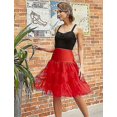 thumbnail image 3 of Jupon des Années 50 Robe Rockabilly Crinoline Tutu Jupons pour Femmes, 3 of 4