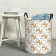thumbnail image 5 of Goofa Corgi with Hearts Printed Circular Hamper,Laundry Basket with Handles,Storage Baskets Foldable,Large Capacity Laundry Hamper-Small, 5 of 8