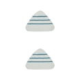 thumbnail image 3 of Injueey Trapeadores de vapor de microfibra paño Triangular absorbente de agua reemplazo lavable reutilizable accesorios de almohadilla de Azul 2piezas, 3 of 6