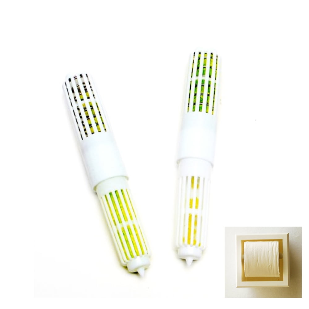 2 Scented Toilet Paper Rollers Tissue Roll Holder Replacement 2 Scented Toilet Paper Rollers Tissue Roll Holder Replacement Spindle Bathroom