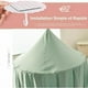 thumbnail image 5 of Dosel para cama infantil, dosel para mosquitera para bebé o niño, dosel de diseño decorativo de doble capa para dormitorio verde, 5 of 5