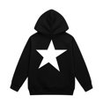 thumbnail image 3 of LRen Hoodies for Girls Oversized Hoodies Soft Lining Star Print Pullover Sweatshirts Causal Drop Shoulder Fashion Fall Winter Clothes for Girls 2-14 Years, 3 of 7