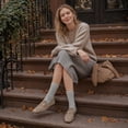 thumbnail image 4 of Loritta 5 Pairs Women Wool Socks Thick Knit Warm Winter Socks for Women Gifts Size 5-9, 4 of 8