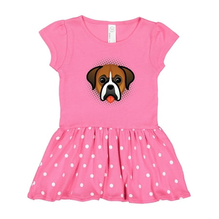 

Inktastic Boxer Dog Puppy Gift Gift Toddler Girl Dress