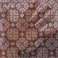 thumbnail image 3 of Tribal Tulle Curtains with Rod Pocket, Abstract Composition of Flowers Ornamental Swirls and Curls Bohemian Inspirations, Sheer Drape for Wedding Party 2 Panels, 7 Sizes, Multicolor, by Ambesonne, 3 of 3