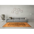 thumbnail image 3 of Ahgly Company Indoor Rectangle Oriental Orange Industrial Area Rugs, 4' x 6', 3 of 4