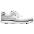 thumbnail image 2 of FootJoy Mens Traditions Golf Shoe 12 Wide White/White, 2 of 7