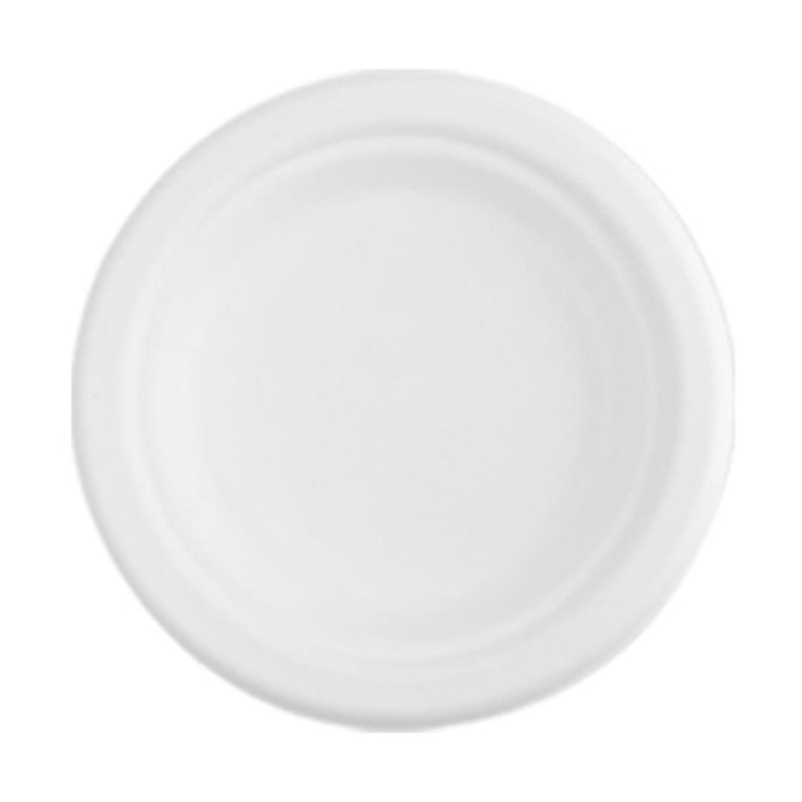 HCTSHG Disposable Disc Tableware, 6 Inch Paper Plate, Disposable Pulp Plate, Dessert Plates, Biodegradable Eco-Friendly Sugarcane, Bulk Nature, Compostable Plates, Party Plates
