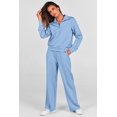 thumbnail image 4 of Conjunto de Lounge Azul para Mujer PRETTYGARDEN de 2 Piezas Talle XL, 4 of 7