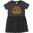 thumbnail image 3 of Inktastic Juneteenth 6-19-1865 Rainbow Girls Toddler Dress, 3 of 5
