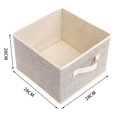 thumbnail image 5 of sunsanly Clothing Storage Box with Handle No Lid Large Capacity Stackable Foldable Closet Organizer Clothing Drawer Basket Socks Toys Blanket Organization Box, 5 of 8