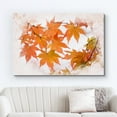 thumbnail image 2 of wall26 Canvas Print Wall Art Paint Splatter View of Fall Maple Leaves Nature Wilderness Photography Realism Rustic Scenic Colorful Multicolor for Living Room, Bedroom, Office - 12"x18", 2 of 5
