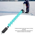 thumbnail image 4 of Ice Auger Drill Bit 5 Inch Drilling Diameter Nylon Ice Drill Bit with Float and Versatile Adapter for Deep Waters, 4 of 7