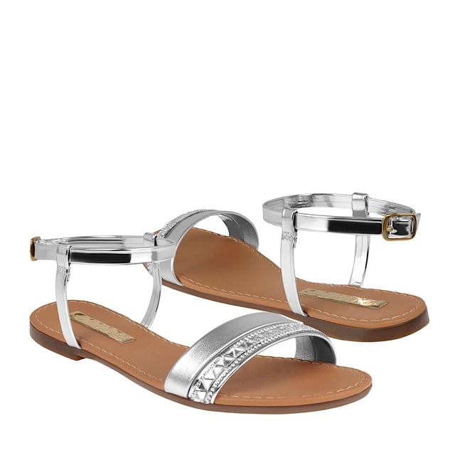 SANDALIAS DAMA STYLO 17920 SIMIPIEL PLATA Stylo 17920