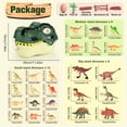 thumbnail image 6 of FunMagic Dinosaur Toys for Kids 3-6,45PCS Realistic Jurassic Dinosaurs Figures with Eggs&Trees&Fence,Dino World Playset, Gift for Toddler Boys & Girls, 6 of 10