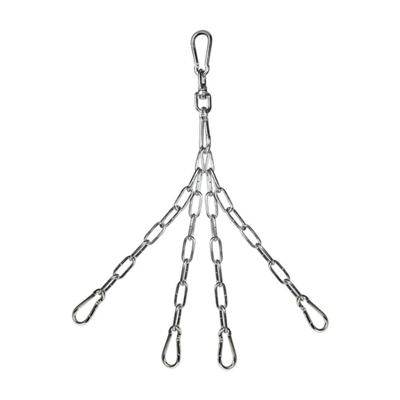 Stainless Steel Swivels Chain with Hook for Heavy Bag, Gym Swing, and Hammock
