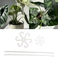thumbnail image 3 of 2 uds estacas de soporte para plantas estacas para plantas multiusos con Clips de gancho palos de soporte para plantas para patio interior y exterior, 3 of 8